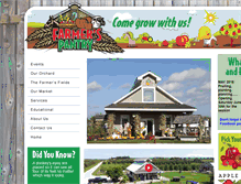 Tablet Screenshot of farmerspantry.com